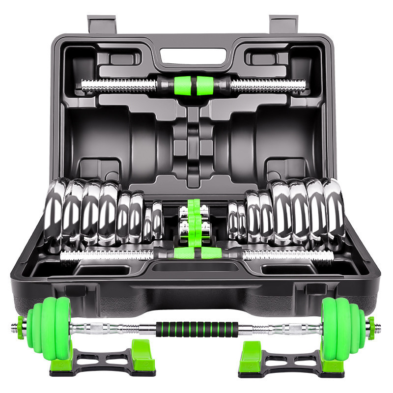 哑铃男士健身器材练臂肌电镀哑铃杠铃...